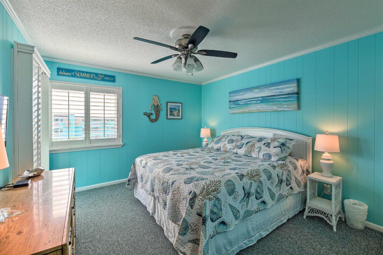 Beachfront Condo With Boardwalk And Pool Access! Атлантик-Бич Экстерьер фото