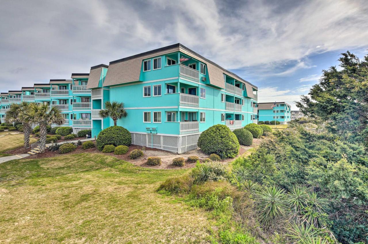 Beachfront Condo With Boardwalk And Pool Access! Атлантик-Бич Экстерьер фото
